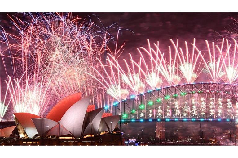 In Sydney soll das Feuerwerk in diesem Jahr größer werden als je zuvor. (Archivbild)