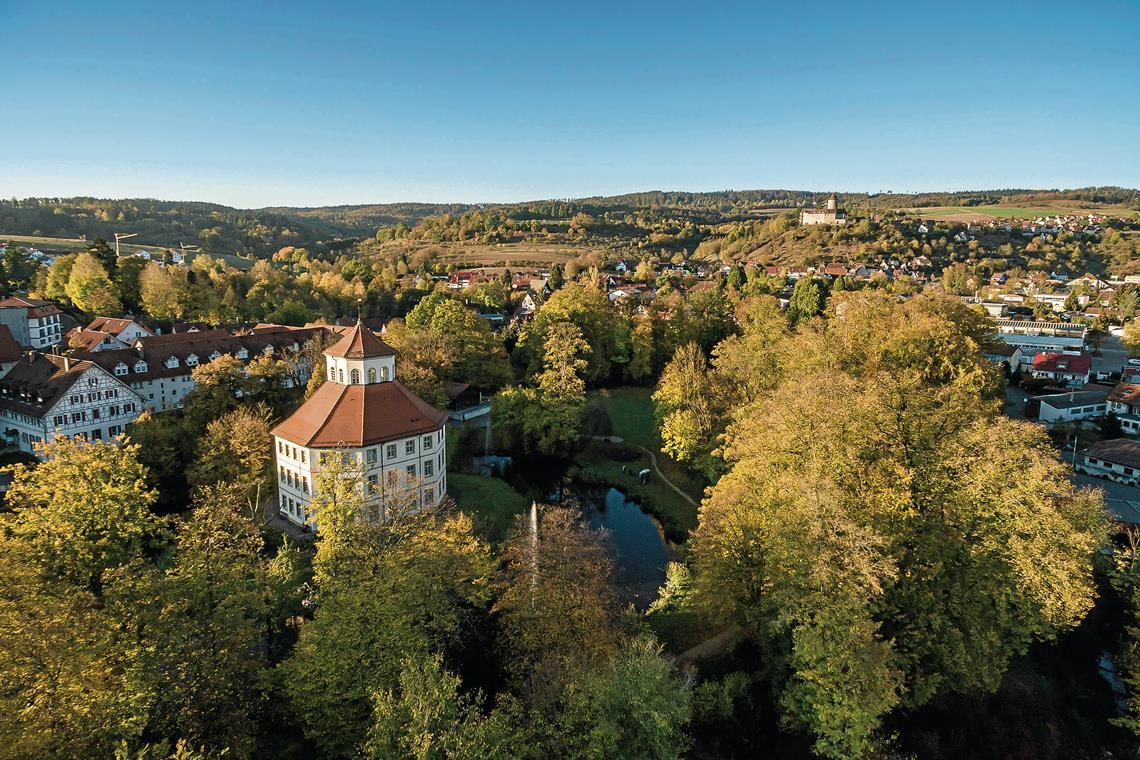 In unmittelbarer Nähe des Rathauses befindet sich das Rentamt. Archivfoto: Alexander Becher