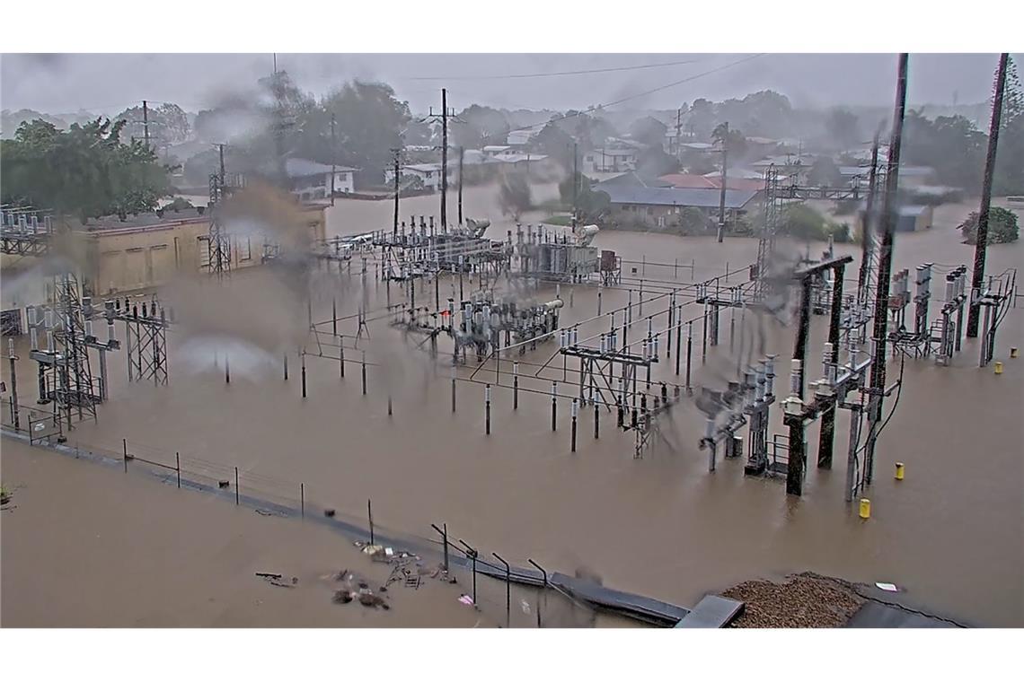 In vielen Teilen im Norden von Queensland stand das Wasser meterhoch.