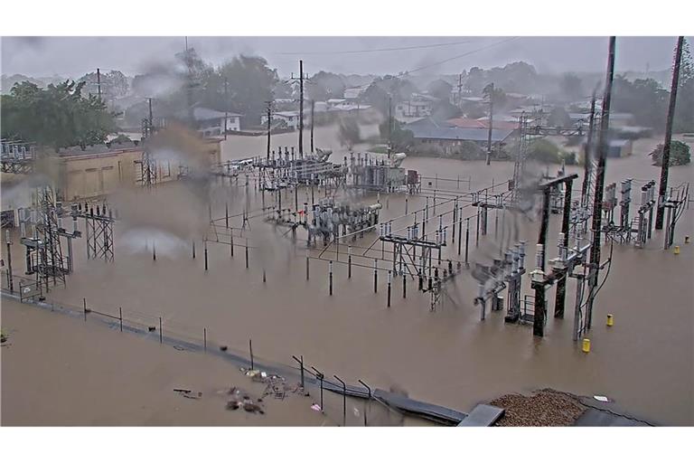 In vielen Teilen im Norden von Queensland stand das Wasser meterhoch.