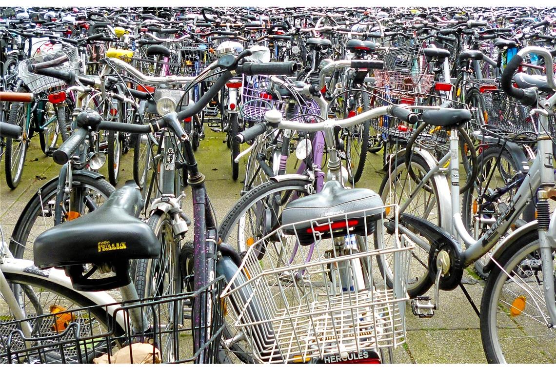 Bahnsperrungen: alternatives Radangebot für Pendler In Waiblingen und in Fellbach soll es bewachte Fahrradparkplätze geben. Symbolfoto: Pixabay