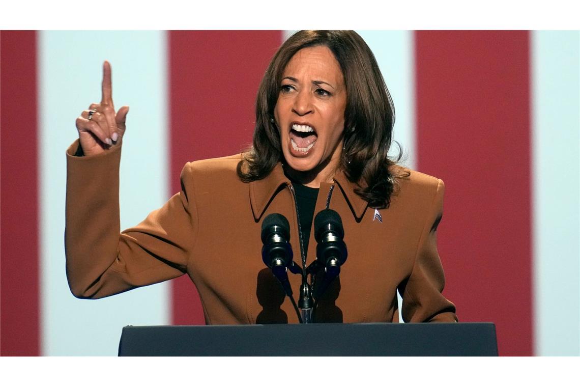 Inmitten der Show und Folklore im US-Wahlkampf zwischen Kamala Harris und ihrem Kontrahenten Donald Trump geht manchmal unter, was alles auf dem Spiel steht bei dieser Abstimmung. (Archivbild)