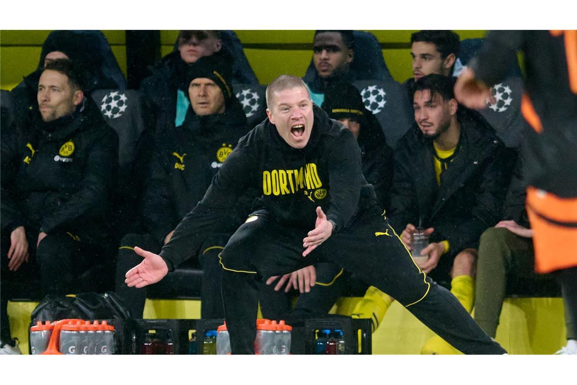 Interimscoach Mike Tullberg führte den BVB zum ersten Sieg in diesem Jahr.