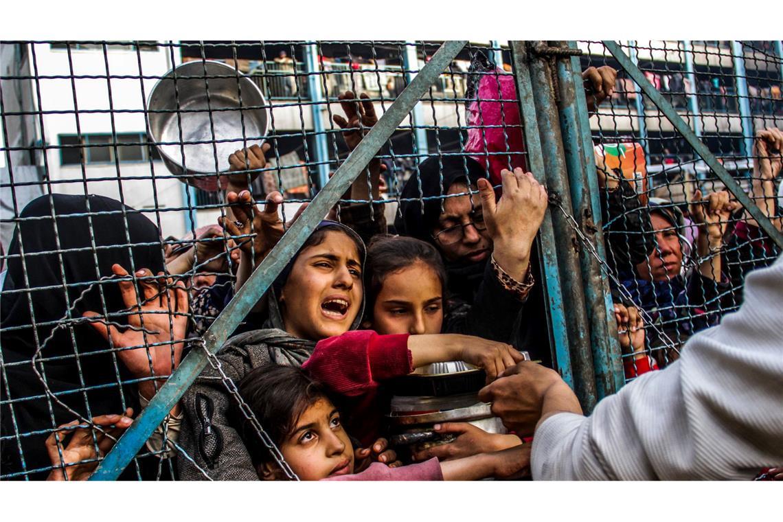 International anerkannte Experten für Ernährungssicherheit schlagen mit Blick auf den Norden des Gazastreifens Alarm. Schon im Frühjahr, als dieses Bild entstand, war die humanitäre Lage schwierig. (Archivbild)