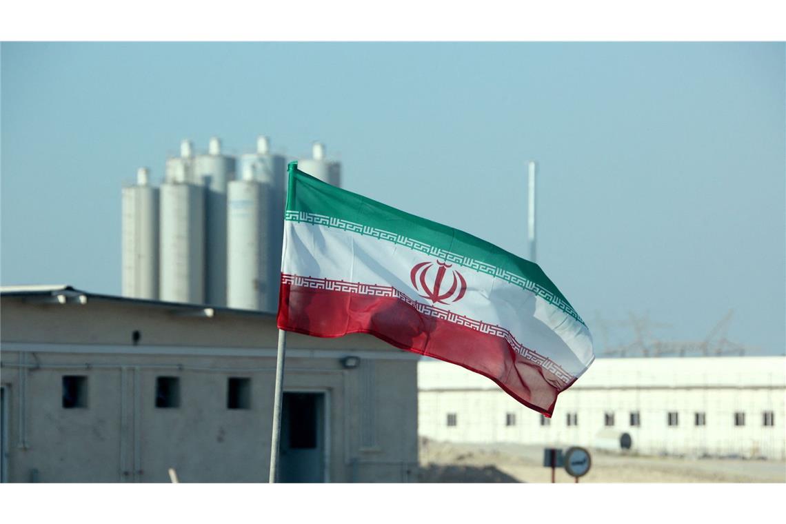 Iranische Flagge – eine Reaktion aus Teheran war erwartet worden.