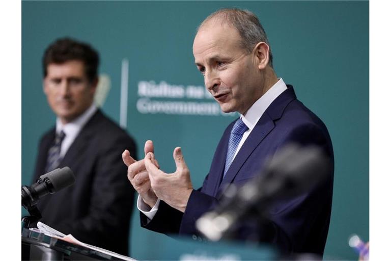 Irlands Premierminister Micheal Martin warnt vor einem schlimmen Winter. Foto: Julien Behal/PA Media/dpa