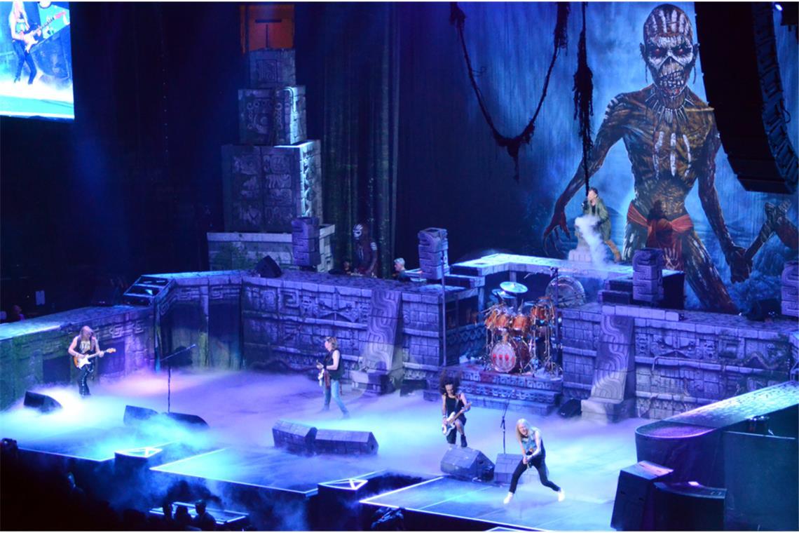 Iron Maiden 2016 in New York.