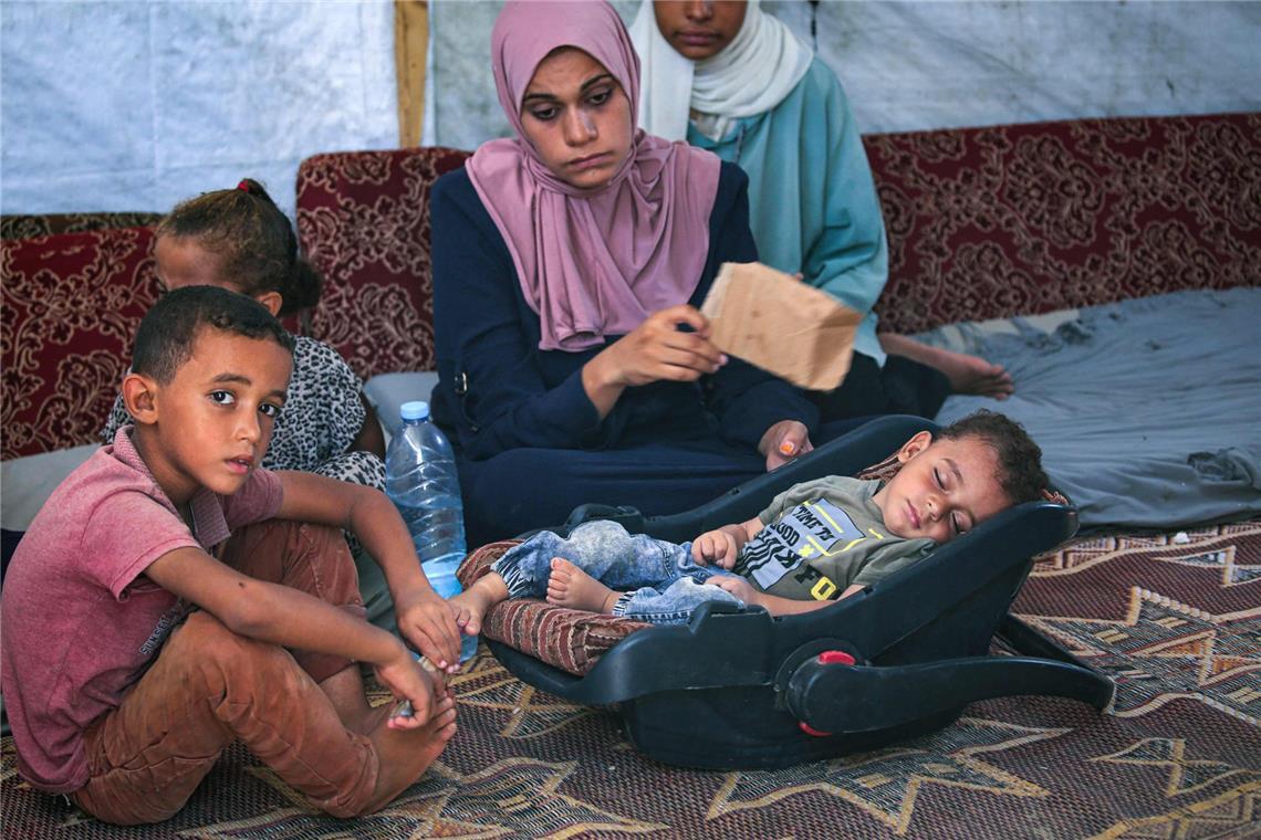 Israel plant laut UN begrenzte Feuerpausen, um Impfungen von Kindern gegen Polio zu ermöglichen.