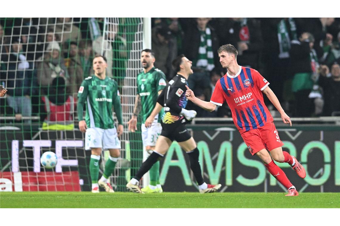 Jan Schöppner brachte Heidenheim in Bremen zurück ins Spiel.