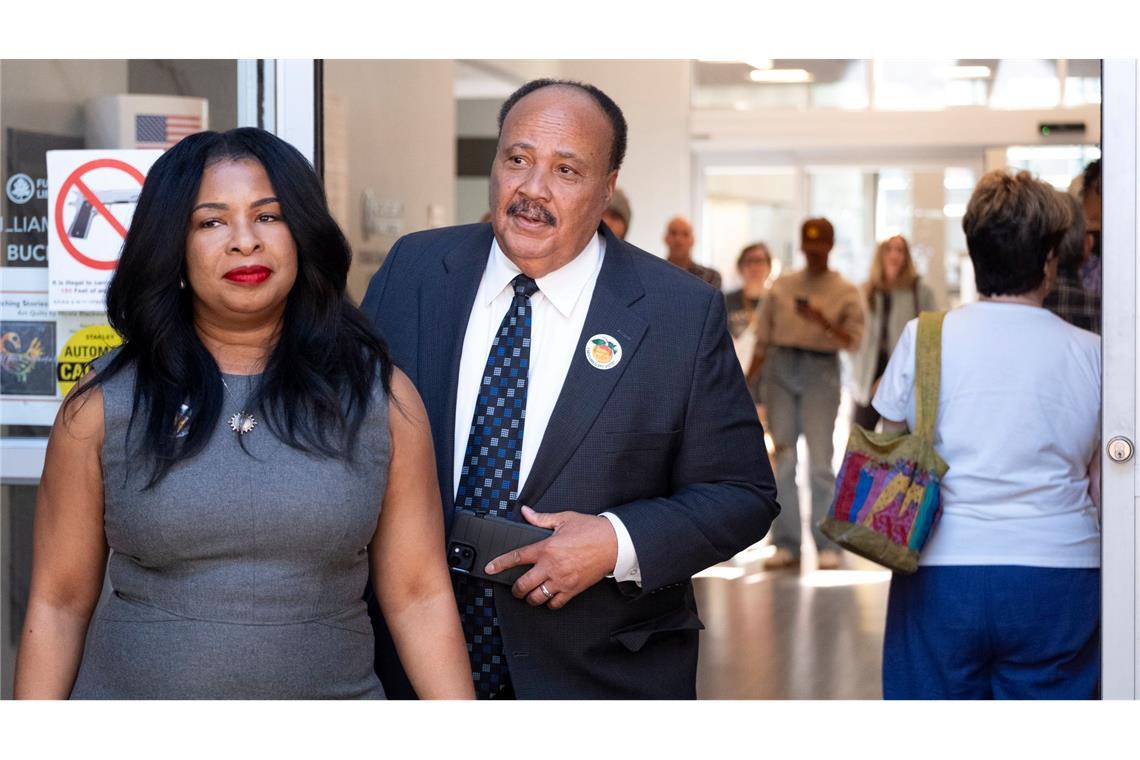 Jede Stimme zählt - Martin Luther King III bei der vorzeitigen Stimmabgabe zur US-Präsidentschaftswahl