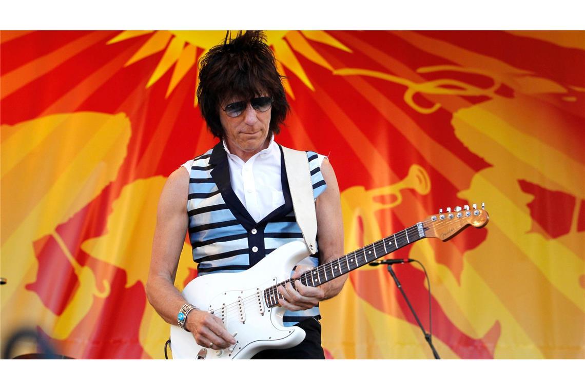 Jeff Beck gilt als einer der großartigsten Gitarristen der Musikgeschichte