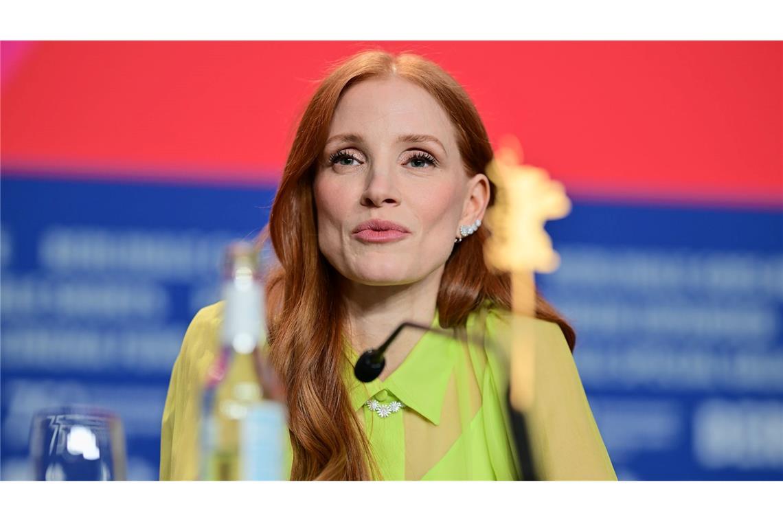 Jessica Chastain während der Pressekonferenz zum Wettbewerbsfilm "Dreams".