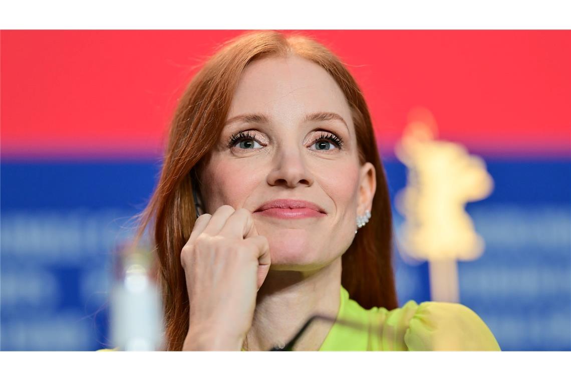 Jessica Chastain wird auf der Berlinale politisch.