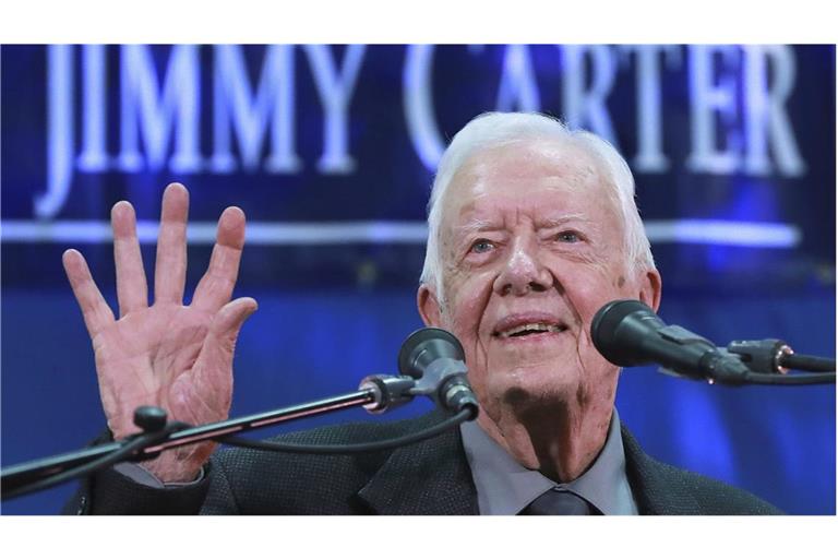 Jimmy Carter ist im Alter von 100 Jahren gestorben. (Archivbild)