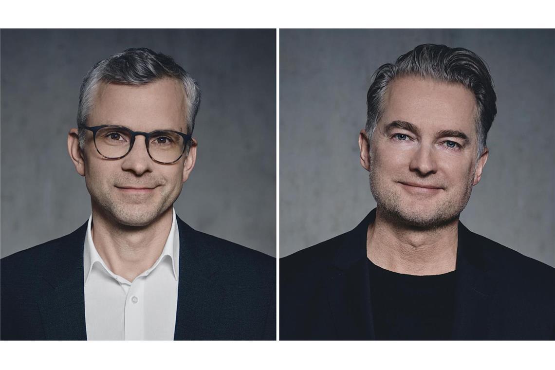 Jochen Breckner (links) wird neuer Finanzvorstand bei Porsche, Matthias Becker übernimmt den Vertrieb.