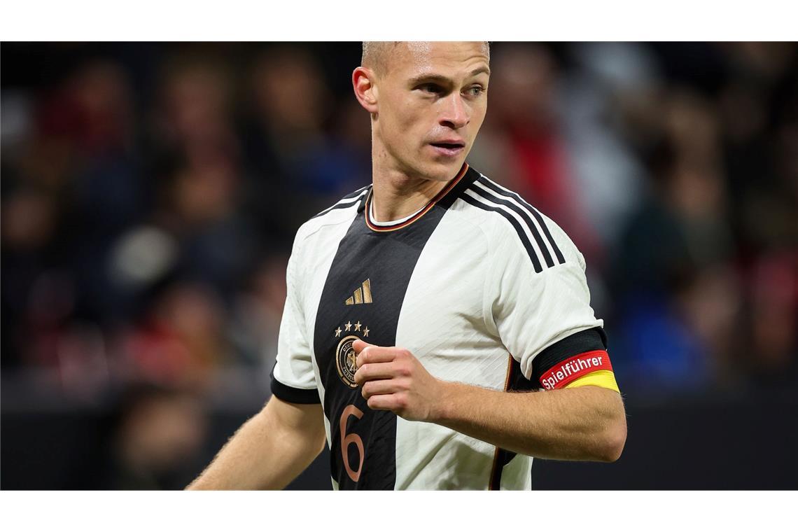 Joshua Kimmich führte die Nationalmannschaft schon mehrfach als Kapitän an.