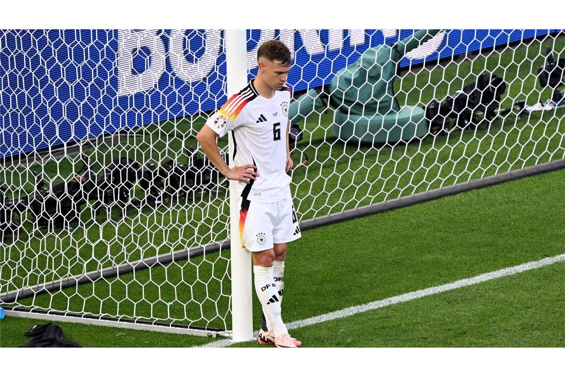 Joshua Kimmich traf das EM-Aus besonders hart.