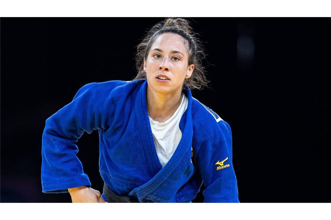 Judoka Katharina Menz ist bei den Olympischen Spielen in Paris früh ausgeschieden.