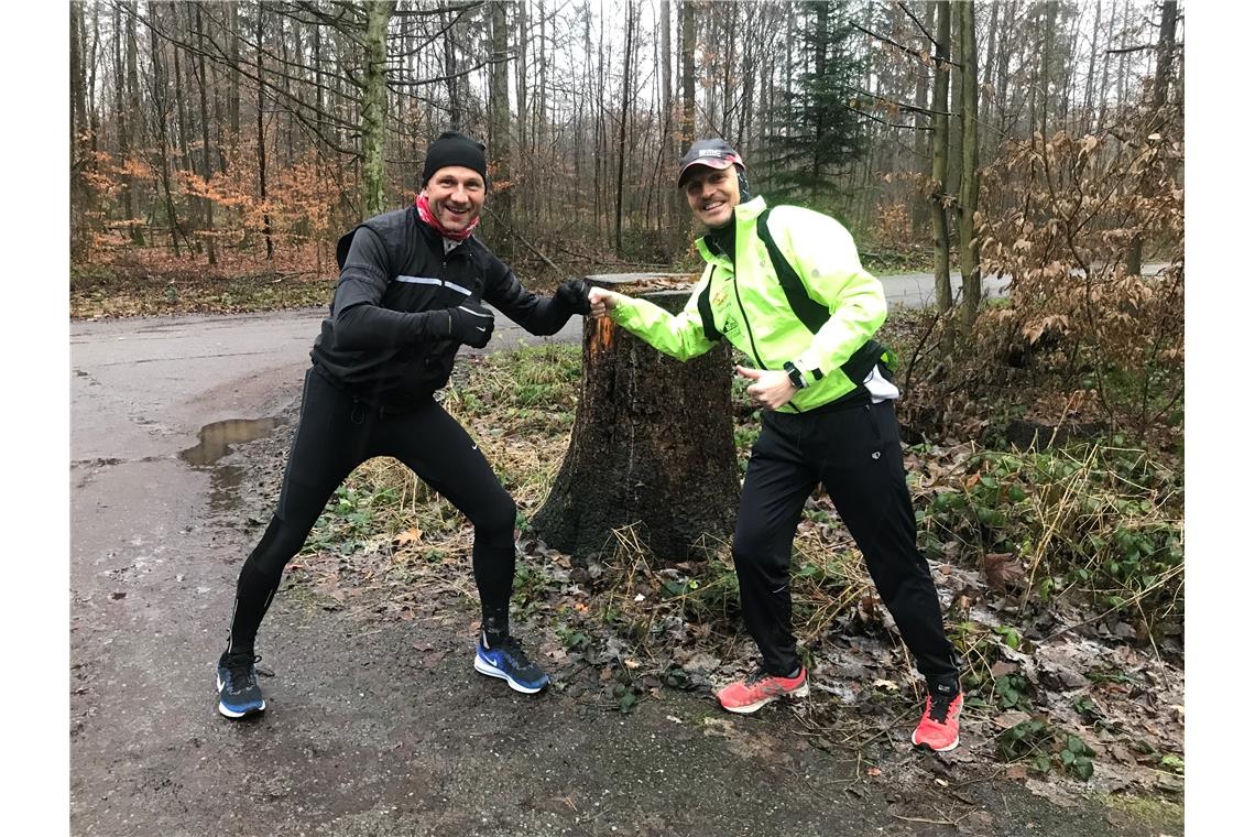 Jürgen Baumann (links) und Rolf Deininger