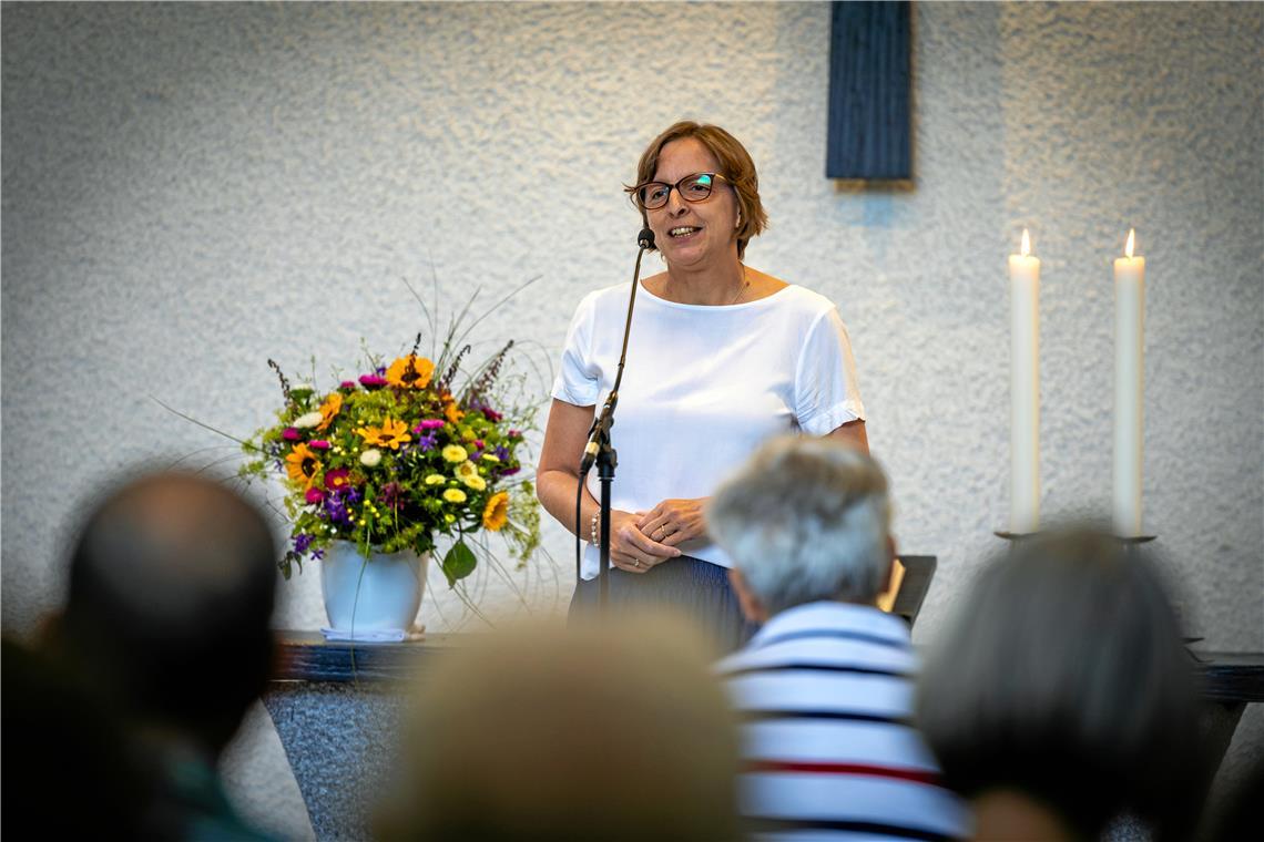 Jutta Briem befindet sich gerade in ihrer Ausbildung zur Prädikantin. Ziel ist es, Pfarrerinnen und Pfarrer zu unterstützen und die Gottesdienste in Vertretung zu übernehmen. Foto: Alexander Becher