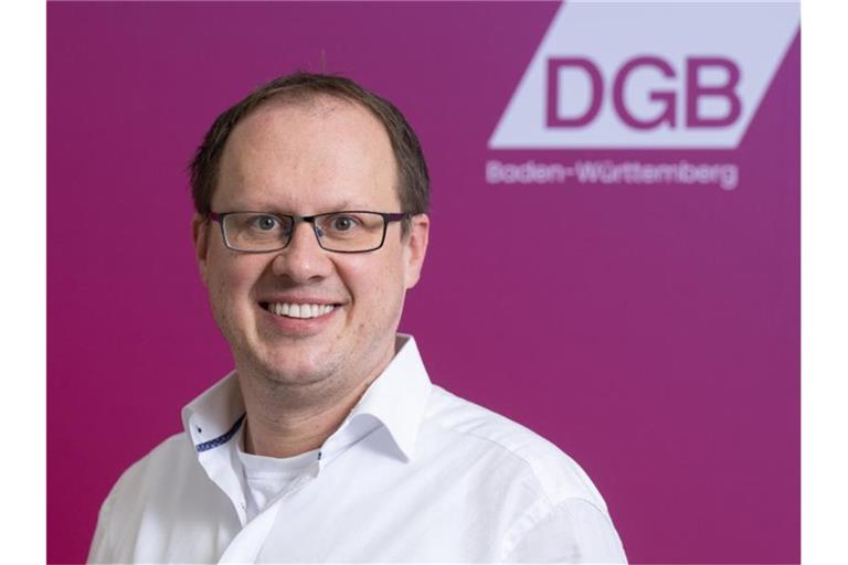 Kai Burmeister vom Deutschen Gewerkschaftsbund Baden-Württemberg. Foto: Bernd Weißbrod/dpa/Archivbild