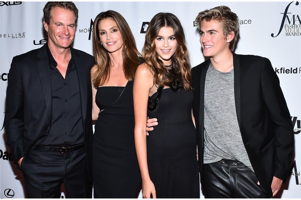 Kaia und Presley Gerber sind beide als Models erfolgreich.