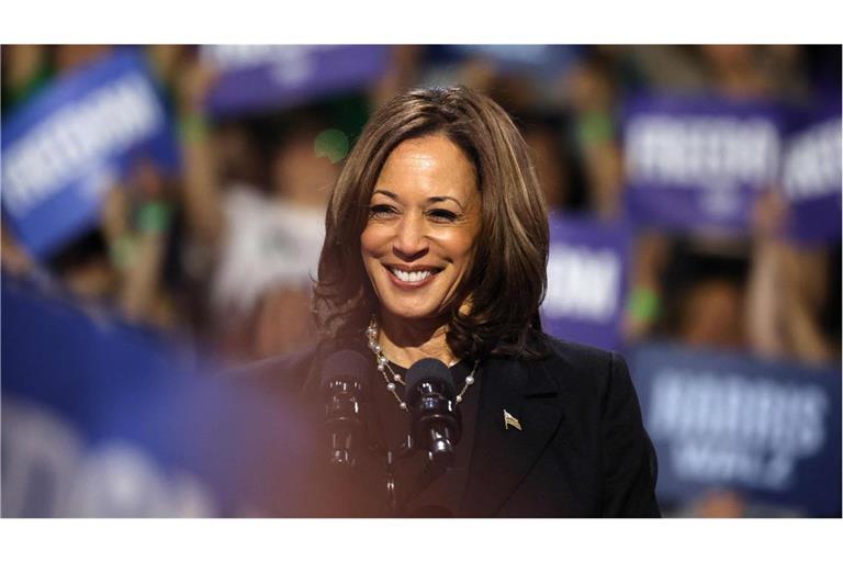 Kamala Harris will am 5. November zur US-Präsidentin gewählt werden.