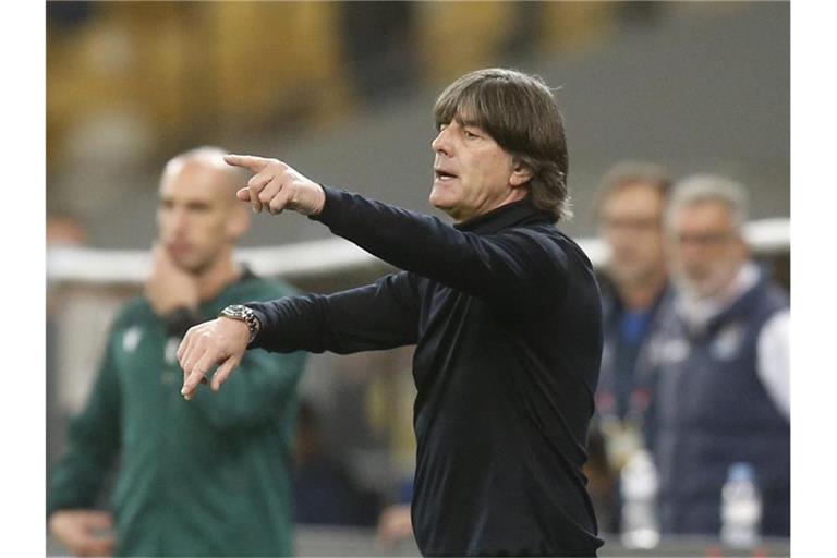 Kann gegen die Schweiz auf Timo Werner bauen: Bundestrainer Joachim Löw. Foto: Efrem Lukatsky/AP/dpa