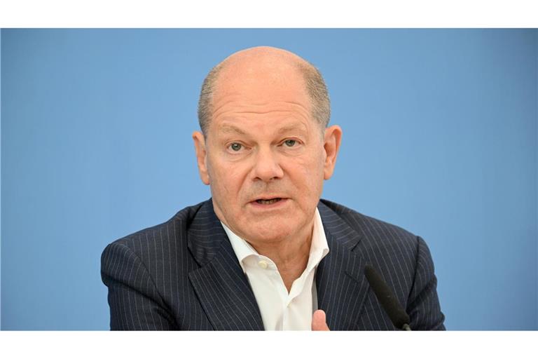 Kanzler Olaf Scholz