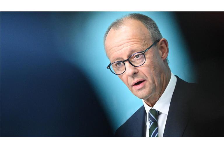 Kanzlerkandidat der Union, Friedrich Merz will einen schnellen politischen Neuanfang.