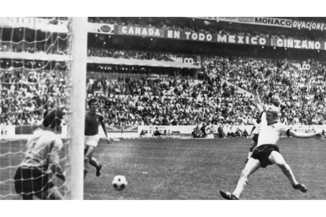 Karl-Heinz Schnellinger erzielte bei der WM 1970 in Mexiko das 1:1 gegen Italien.
