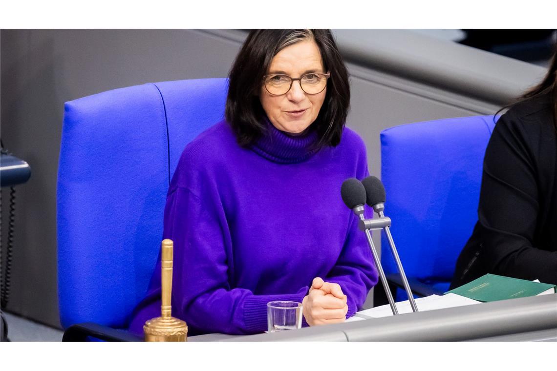 Katrin Göring-Eckardt (Grüne) ist Bundestagsvizepräsidentin im alten Bundestag. Sie hatte früh klargemacht: Sie möchte erneut für dieses Amt kandidieren. (Archivfoto)