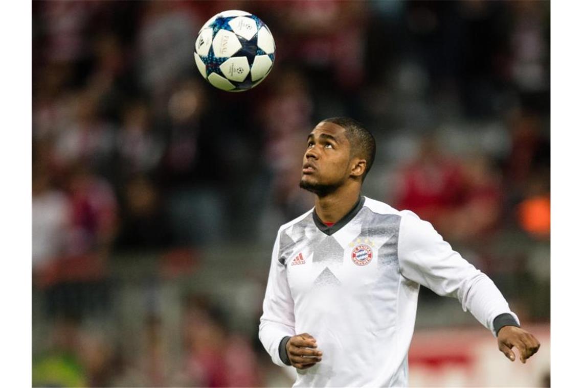 Kehrte zum FC Bayern München zurück: Douglas Costa. Foto: picture alliance / Matthias Balk/dpa