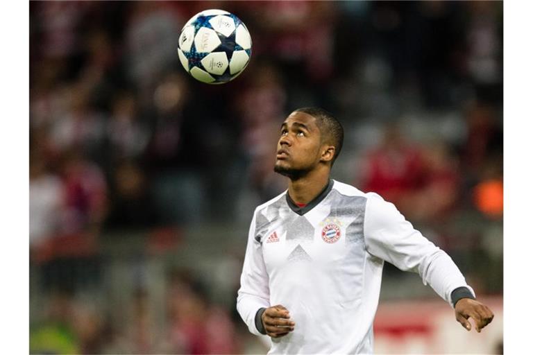 Kehrte zum FC Bayern München zurück: Douglas Costa. Foto: picture alliance / Matthias Balk/dpa