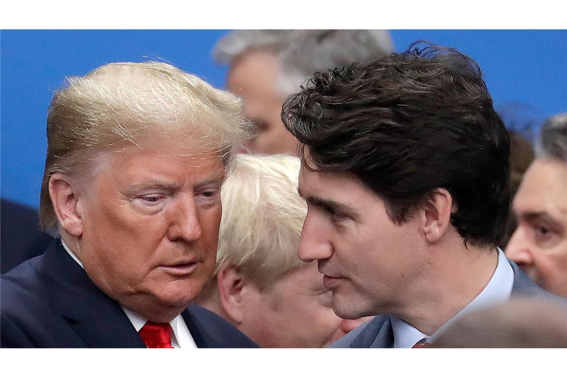 Keine Freunde, aber Nachbarn: Trump und Trudeau