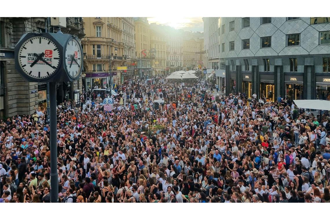 Keine Konzerte des Mega-Stars - stattdessen große Straßenparty der "Swifties". (Archivbild)