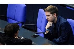 Kevin Kühnert im Bundestag.