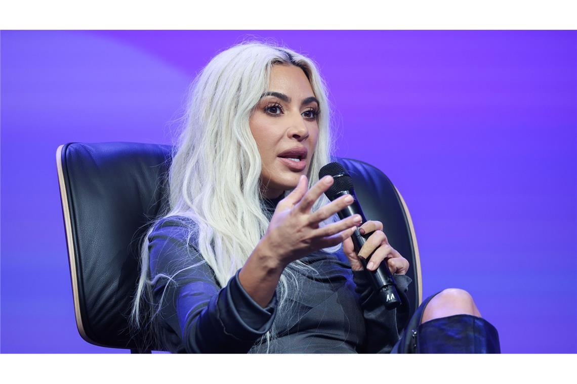 Kim Kardashian war zu Gast beim OMR-Festival in Hamburg.