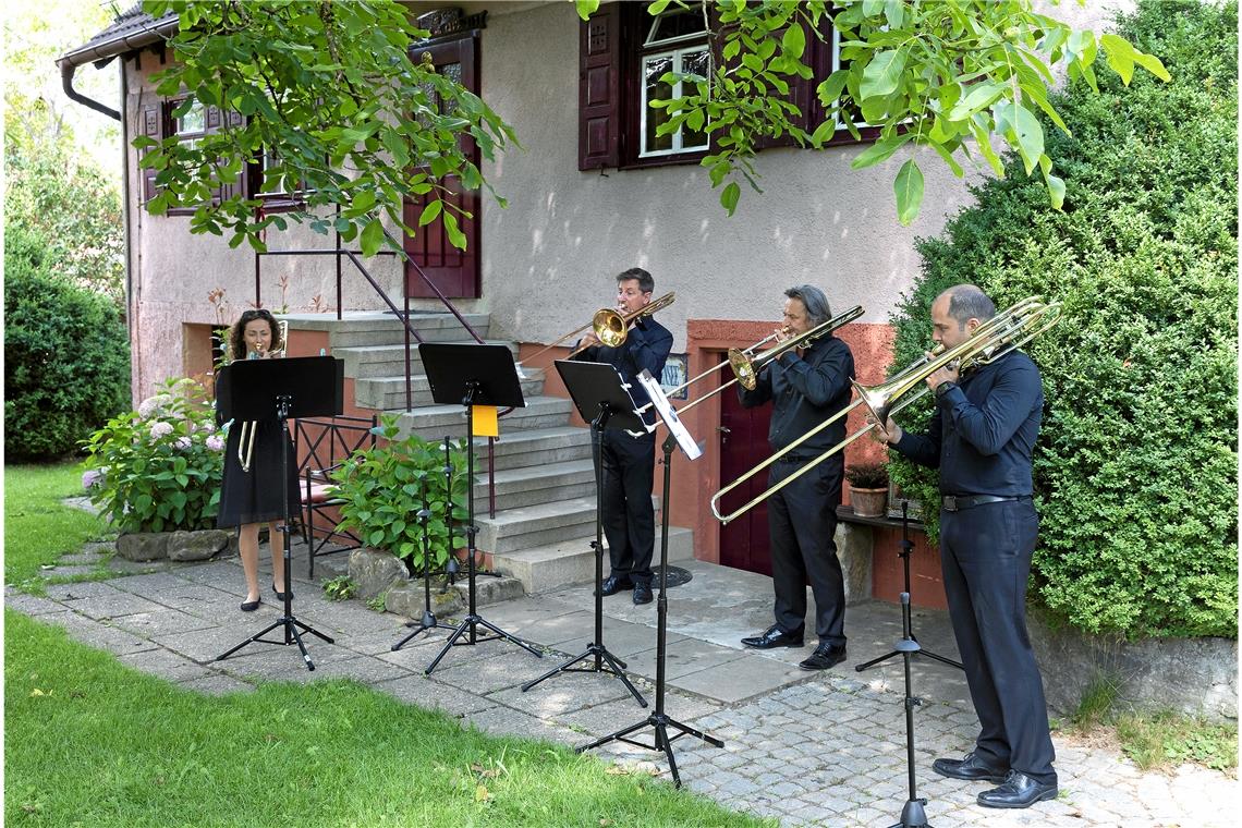 Im Garten des Klosterhofs erklingt wieder Musik