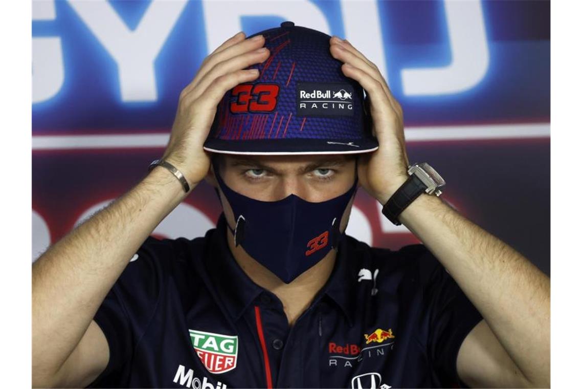 Verstappen vs. Hamilton: Auf in die nächste Runde Kritisiert das Verhalten von Lewis Hamilton und dem Mercedes-Rennstall nach dem Crash in Silverstone: Max Verstappen. Foto: Florion Goga/Pool Reuters/AP/dpa