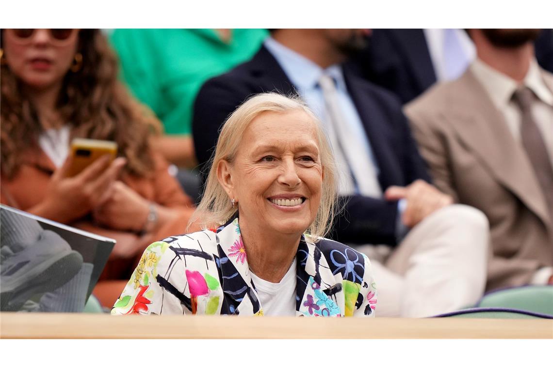 Kritisiert die Vergabe der WTA-Finals nach Saudi-Arabien: Martina Navratilova