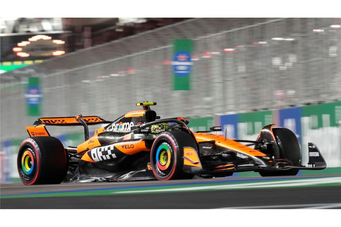 Lando Norris hat noch theoretisch Chancen auf den WM-Titel - groß sind sie nicht.