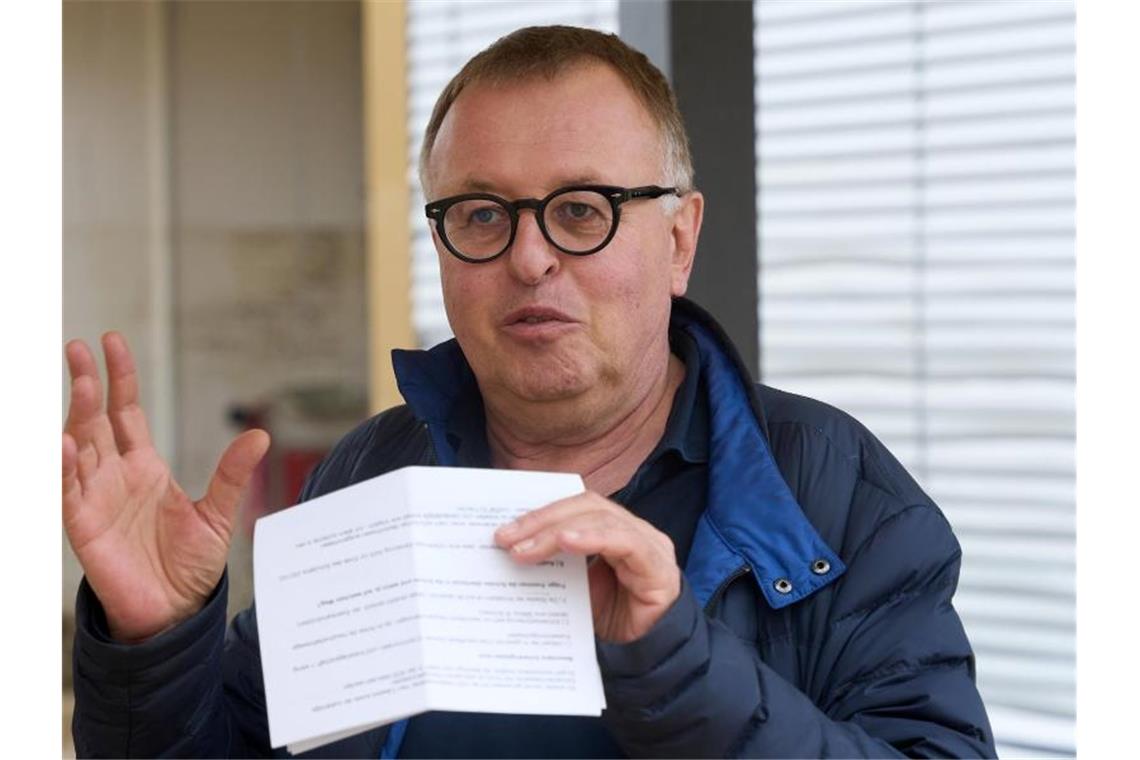 CDU: Ahrweilers Landrat übt Amt absehbar nicht mehr aus Landrat Jürgen Pföhler ist seit dem 11. August nicht mehr im Dienst. Foto: Thomas Frey/dpa