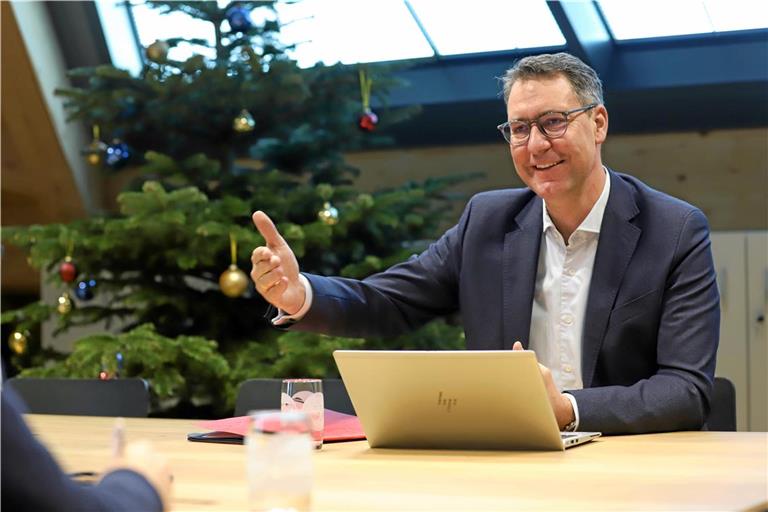 Landrat Richard Sigel möchte eine familienbewusste Personalpolitik fördern (Archivfoto). 