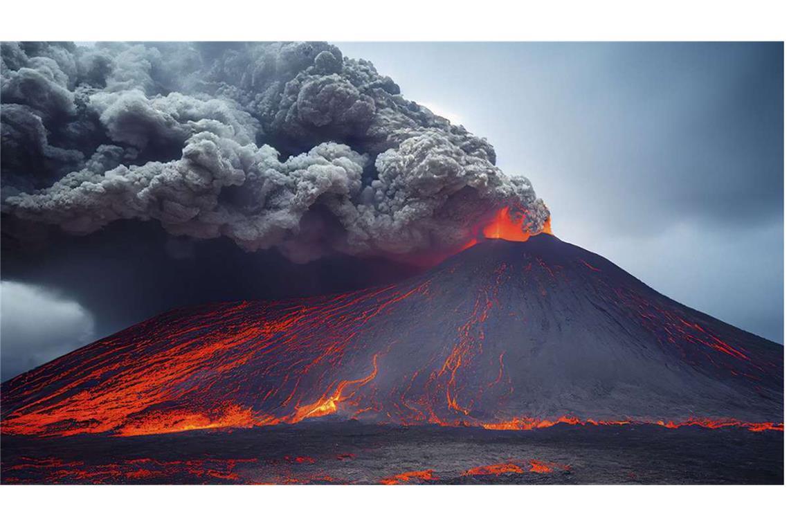 Lang anhaltender Vulkanismus erwärmte in der Erdgeschichte das Klima nachhaltog, was wiederum die klimaregulierende Wirkung der Vegetation über Millionen von Jahren senkte.