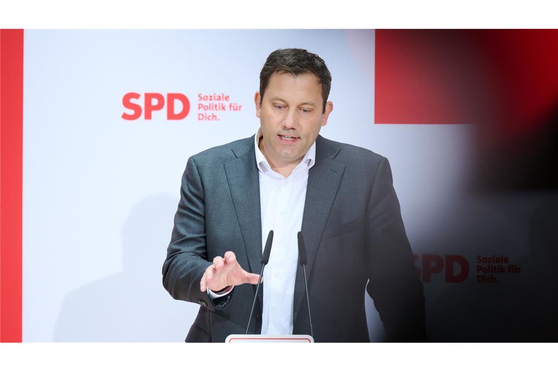 Lars Klingbeil (SPD) ist zuversichtlich (Archivfoto).