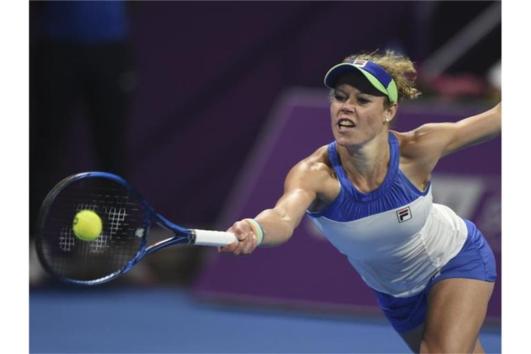 Laura Siegemund aus Deutschland in Aktion. Foto: Nikku/XinHua/dpa/Archivbild