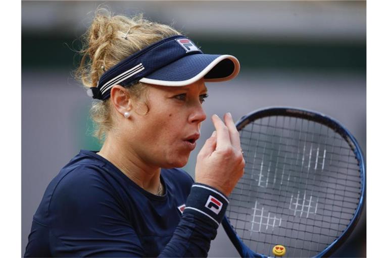 Laura Siegemund ist bei den French Open an Petra Kvitova gescheitert. Foto: Christophe Ena/AP/dpa