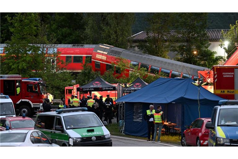 Prozess zum tödlichen Zugunglück von Garmisch beginnt Laut Bahn war das Unglück vermeidbar (Archivbild).
