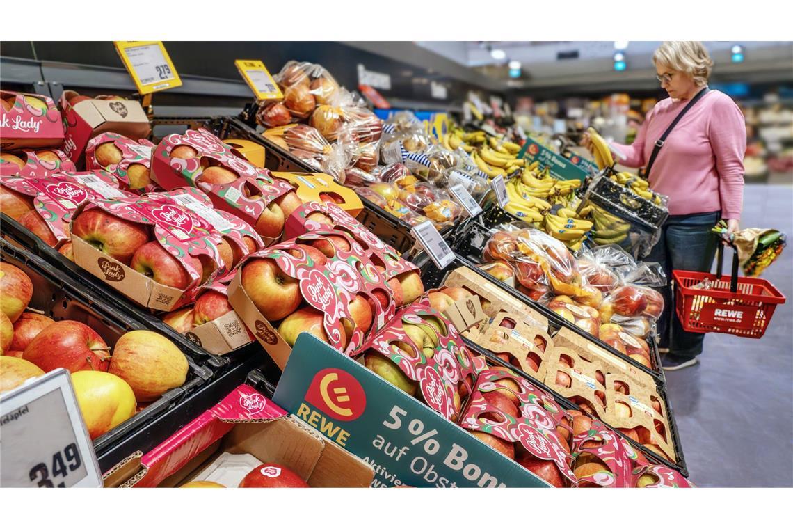 Billigere Energie: Inflation sinkt leicht Lebensmittel verteuerten sich nach dem russischen Überfall auf die Ukraine 2022 rasant. (Symbolbild)